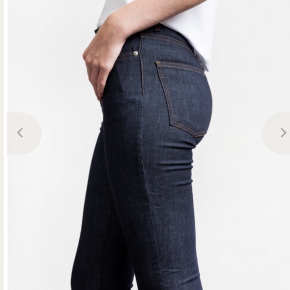 Acne Dark Blue Skinny Jeans - Picture 5 of 15